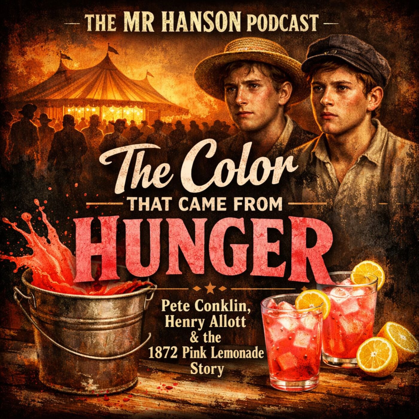 S1 Ep4: The Color That Came From Hunger: The True Origin Story of Pink Lemonade (Pete Conklin & Henry Allott, 1872) episode artwork