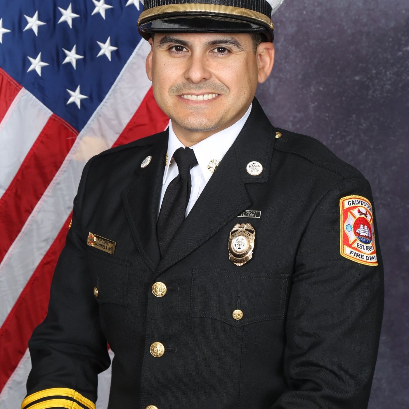 Pod Pick: Galveston Fire Chief Mike Varela Jr. episode artwork