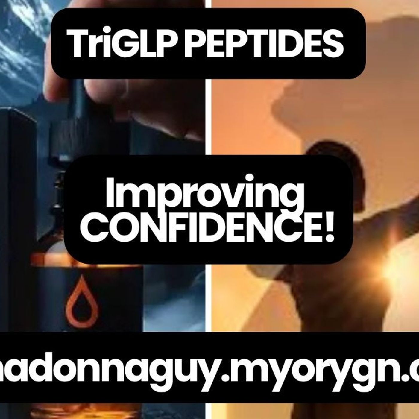 TriGLP GLP1 GLP2 & GIP helps you feel more CONFIDENT by toning your vagus nerve & calming the farm!