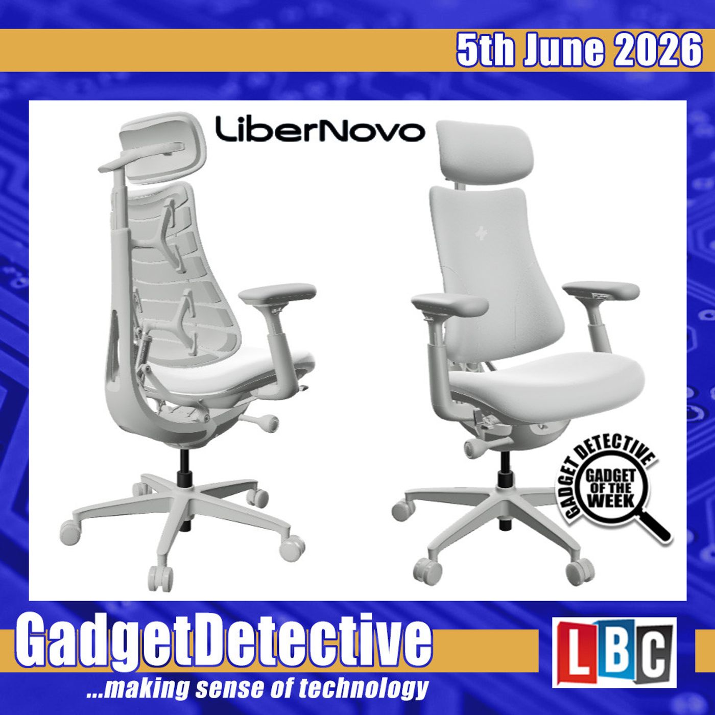 5th June 2026 - Weekly Tech News & Reviews on LBC episode artwork