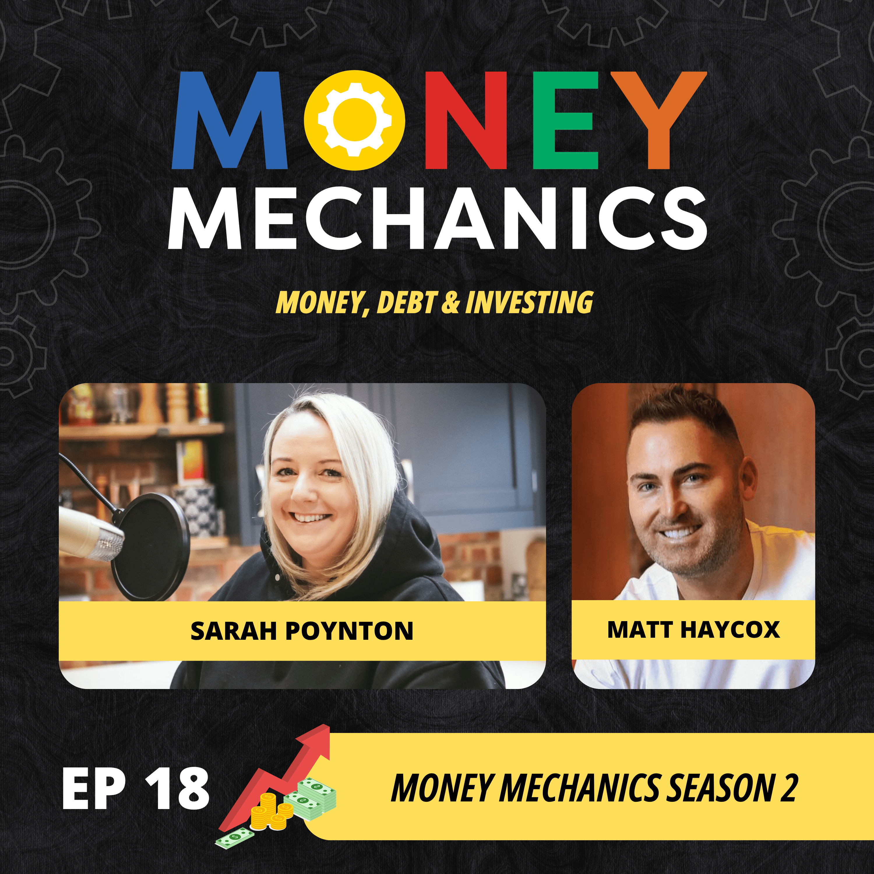 S2 Ep18: Money Mechanics - From Bankruptcy to £250 Million in Deals: Money, Mistakes & Building Real Wealth with Matt Haycox & Sarah Poynton episode artwork