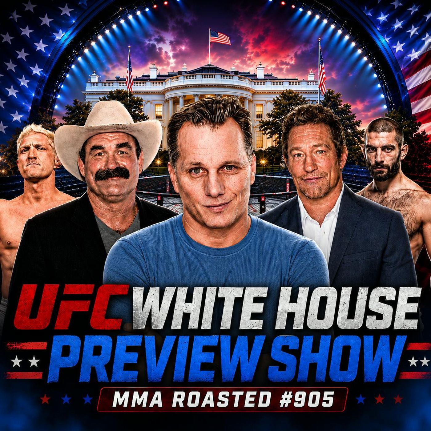 UFC White House Freedom 250, News & More! | MMA Roasted #905 episode artwork