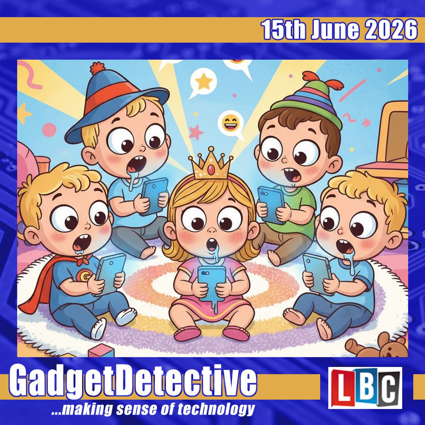 15th June 2026 - Discussing the UK Under 16 Social Media Ban on LBC episode artwork
