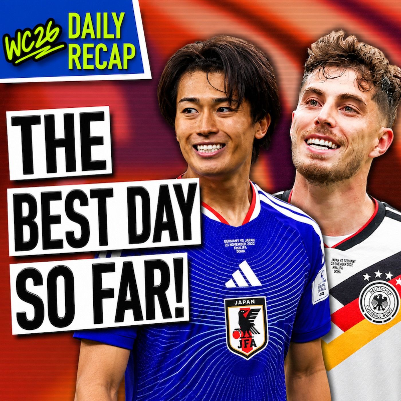 Day 4 Insanity:  Germany 7-1 re-run & Japan's BIG Comeback (Rabona TV) episode artwork