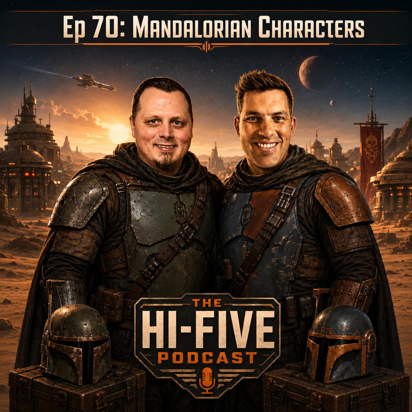 70: The Mandalorian Characters episode artwork