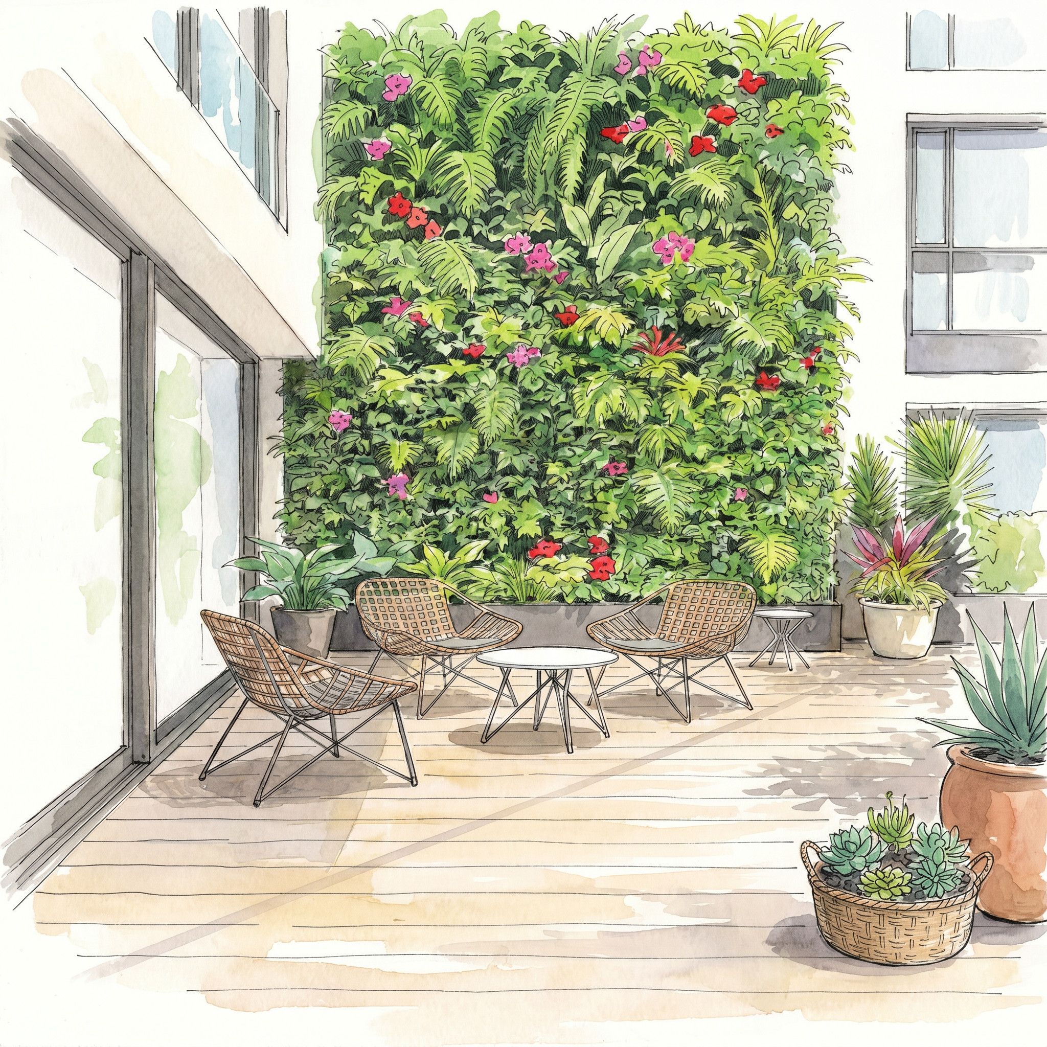 799: Podcast IA - Jardines verticales, la tendencia que convierte una pared ordinaria en el elemento más llamativo de cualquier ambiente