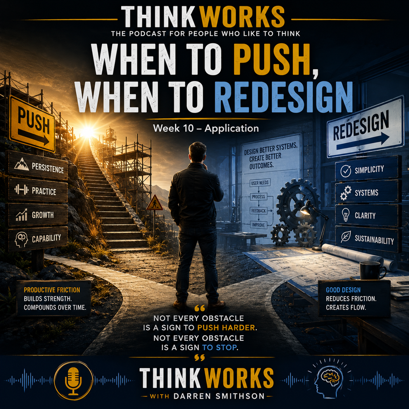 117: ThinkWORKS 117 When to push and when to redesign episode artwork