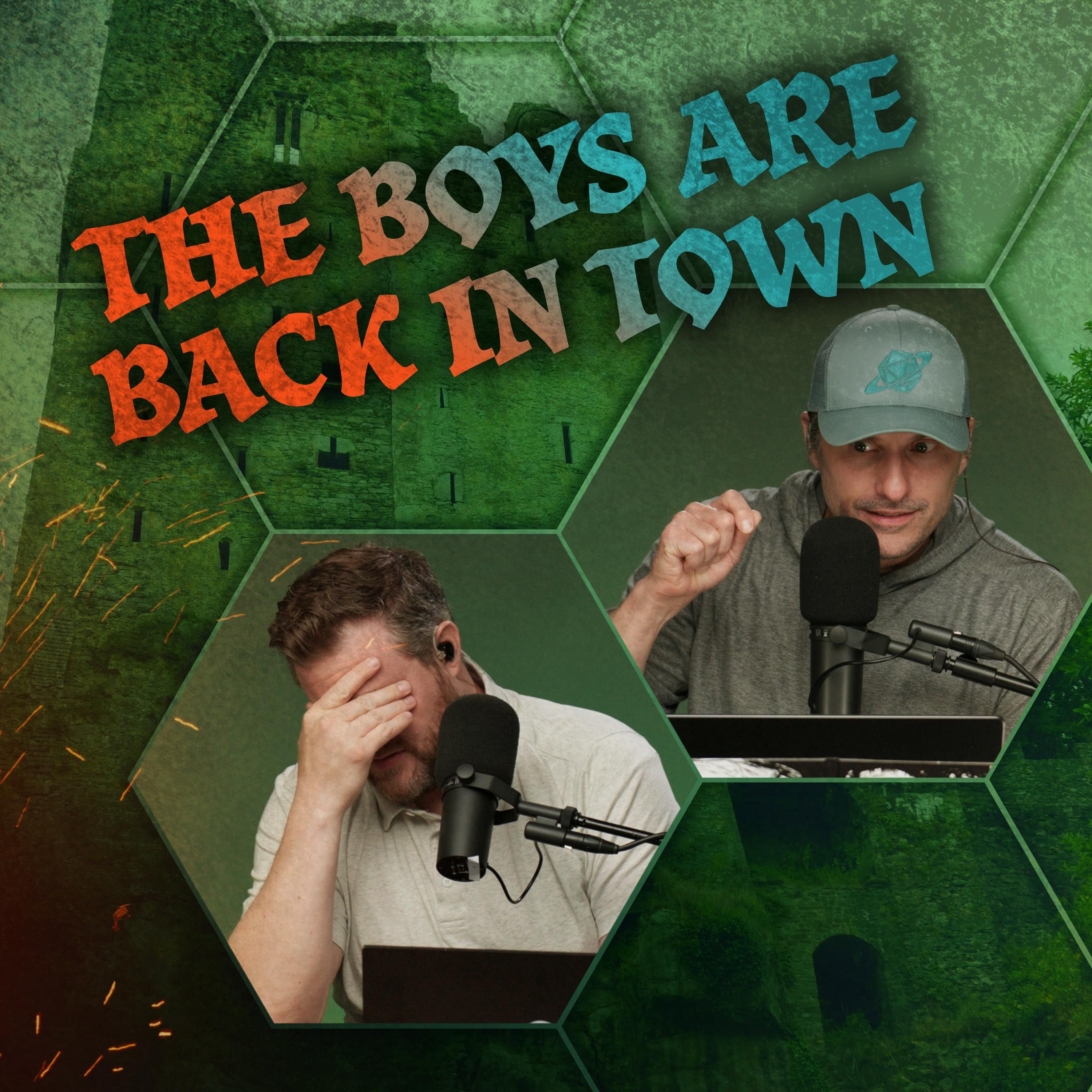 The Boys Are Back in Town | The Glass Cannon Podcast Shadowdark E31 | Shadowdark RPG episode artwork