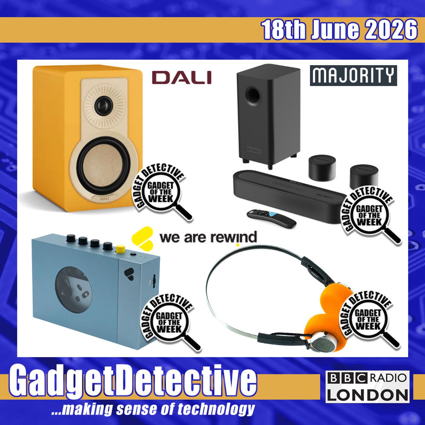 18th June 2026 - Audio Tech Reviews on BBC Radio London episode artwork