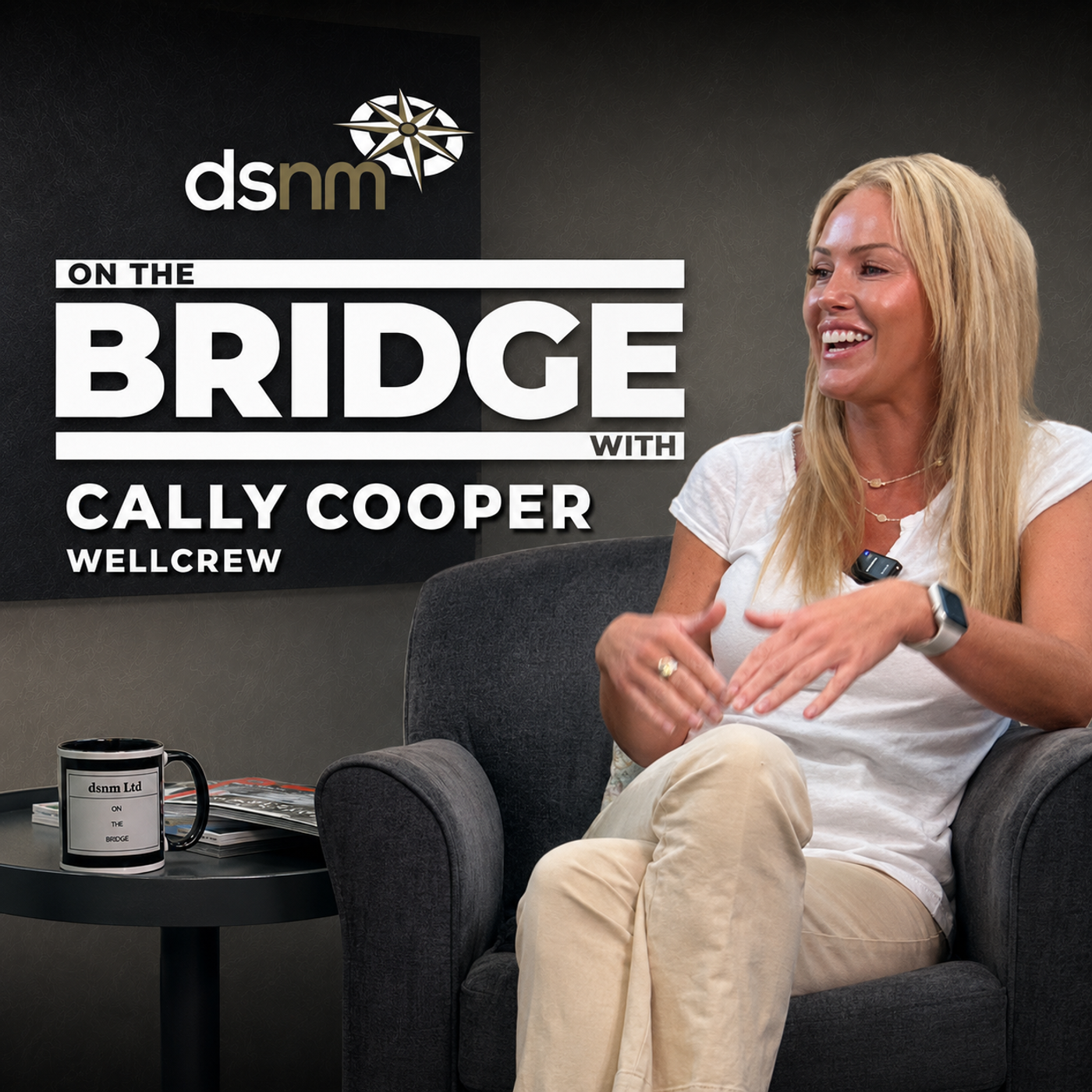 Superyacht Crew Wellbeing & Performance with Cally Cooper | On The Bridge episode artwork