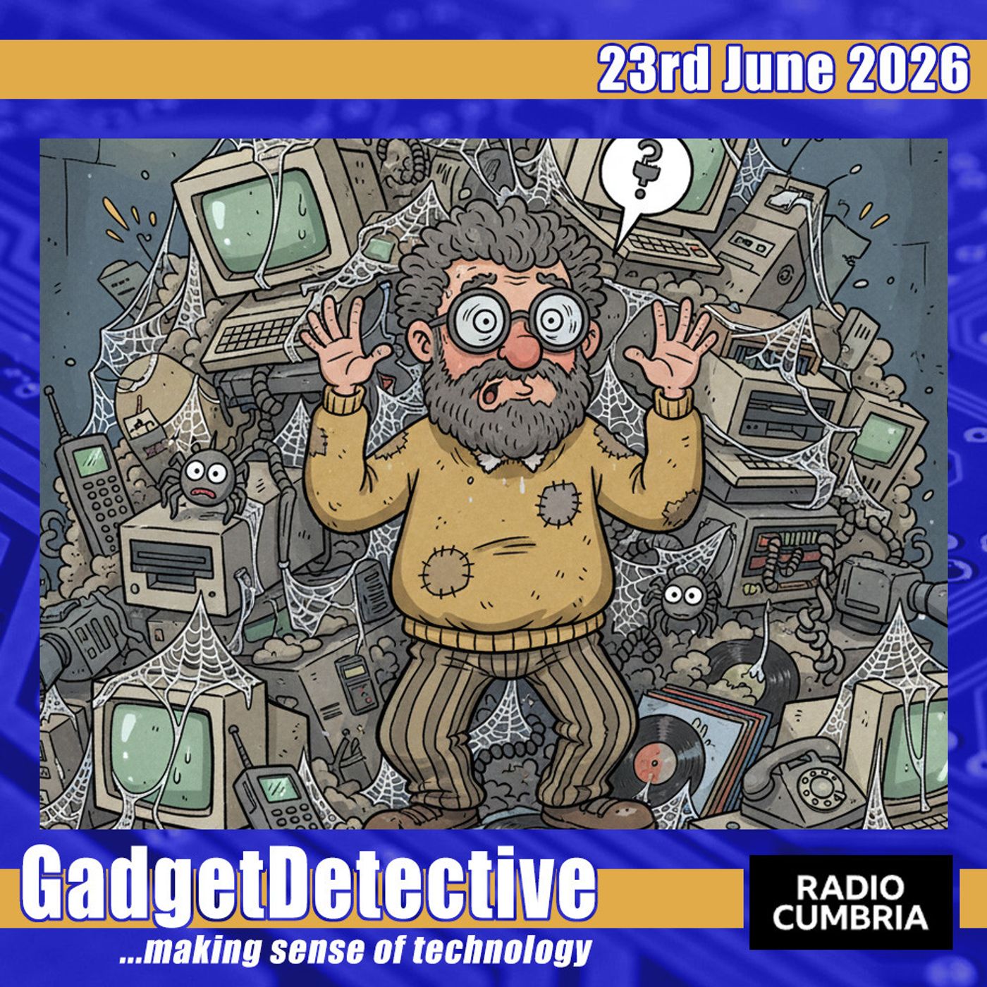 23rd June 2026 - Discussing Old Tech on BBC Radio Cumbria episode artwork