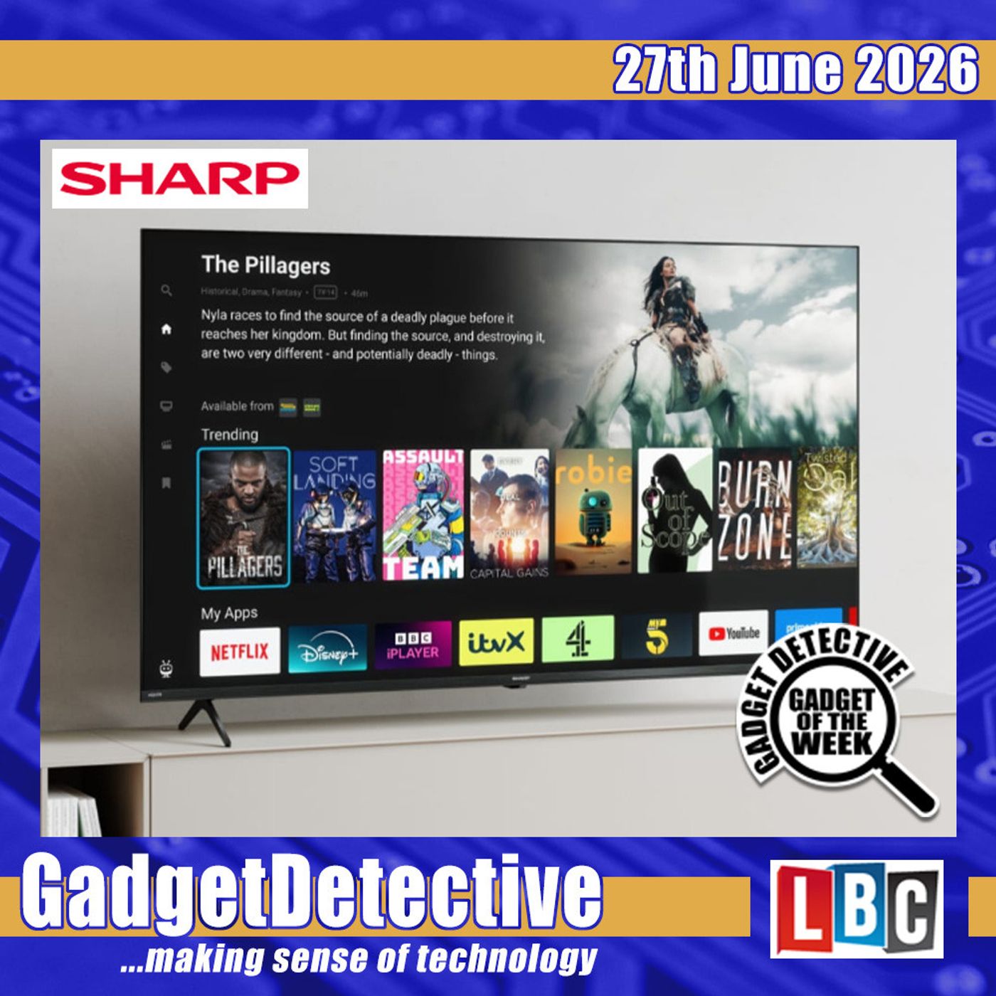 27th June 2026 - TV Tech and Reviews on LBC episode artwork