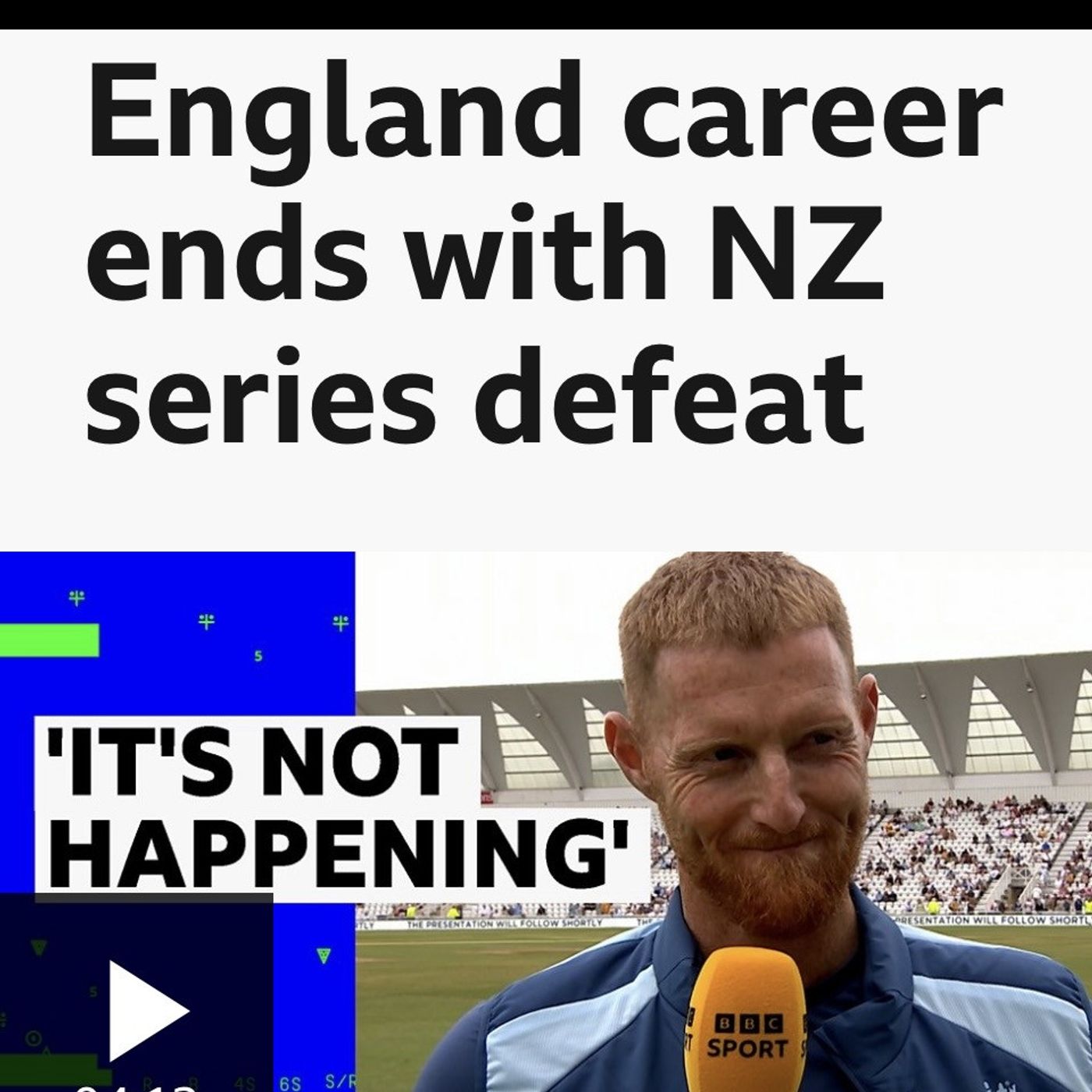“Disgusted” with Ben Stokes #Audiomo. #cricket episode artwork