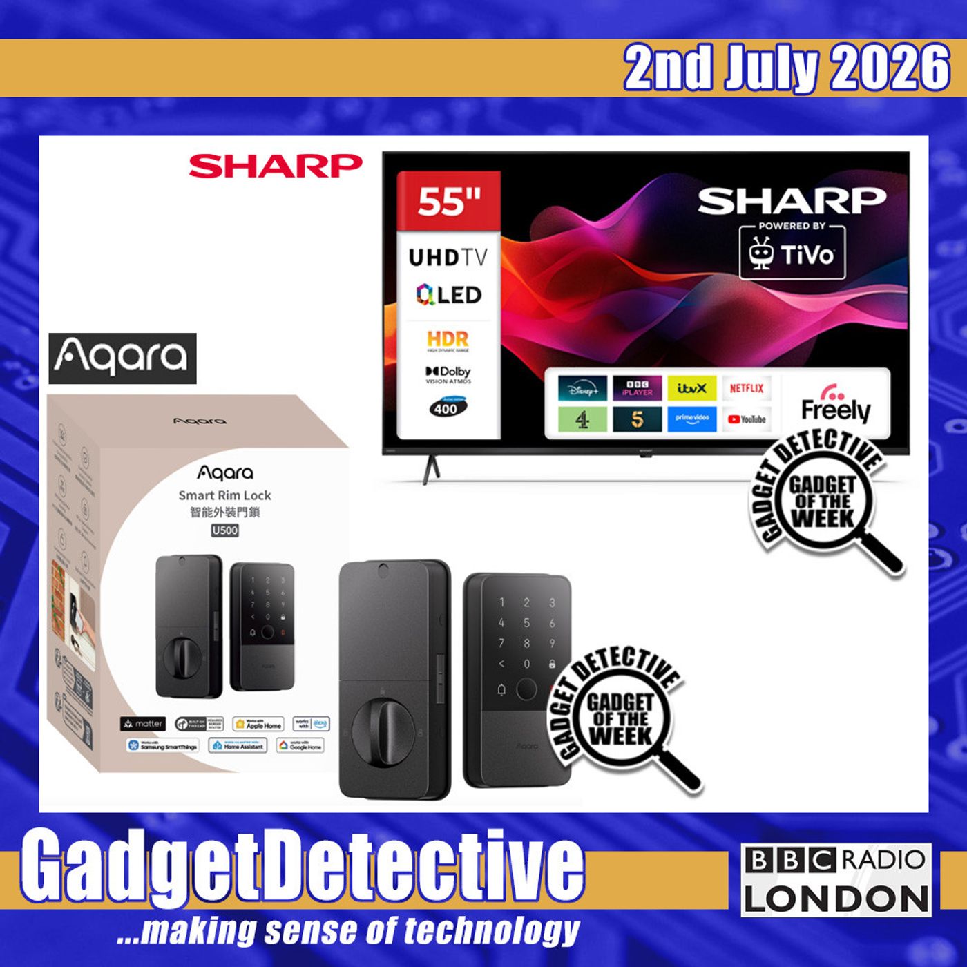 2nd July 2026 - Tech News and Reviews on BBC Radio London episode artwork