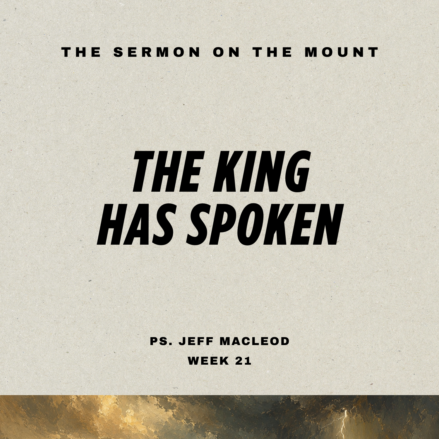 S3 Ep92: The King Has Spoken | The Sermon on the Mount | Week 21 episode artwork