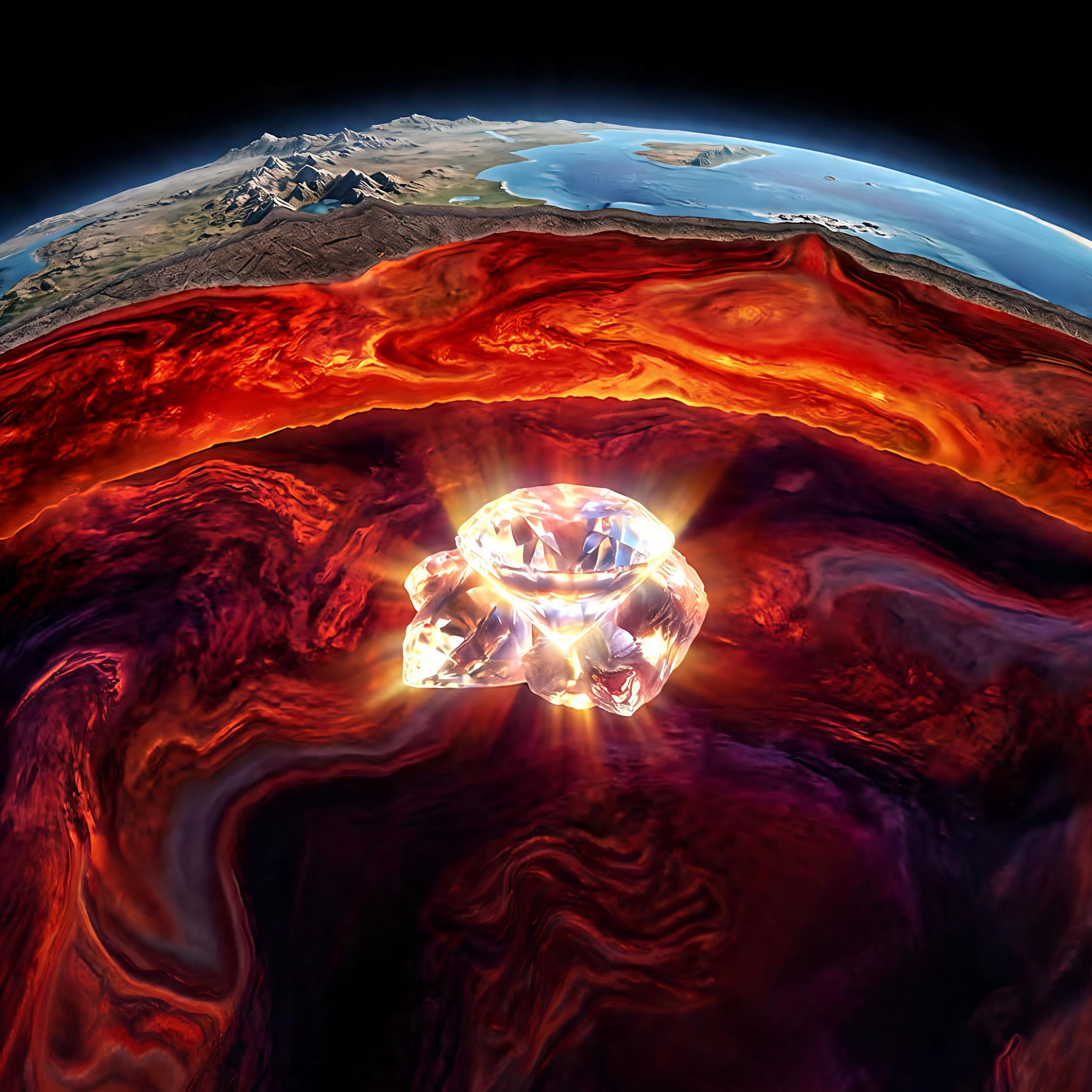 859: Podcast IA - Identifican dos diamantes a 700 kilómetros de profundidad que podrían dar una pista sobre la Tierra habitable episode artwork