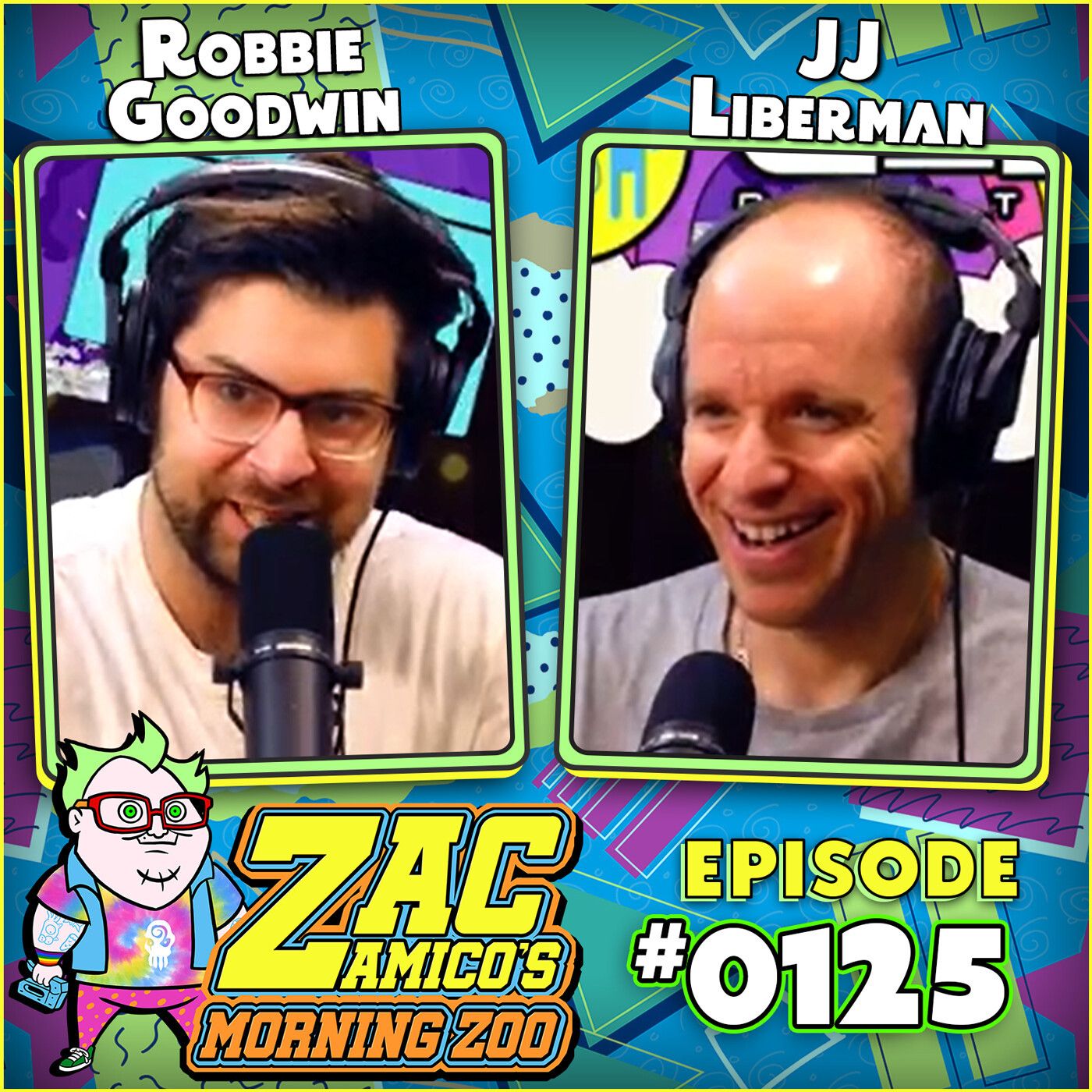 0125. Robbie Goodwin and JJ Liberman episode artwork