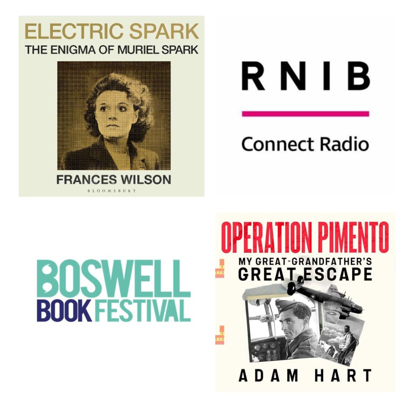 485: Frances Wilson - Electric Spark & Adam Hart - Operation Pimento - Boswell Book Festival
