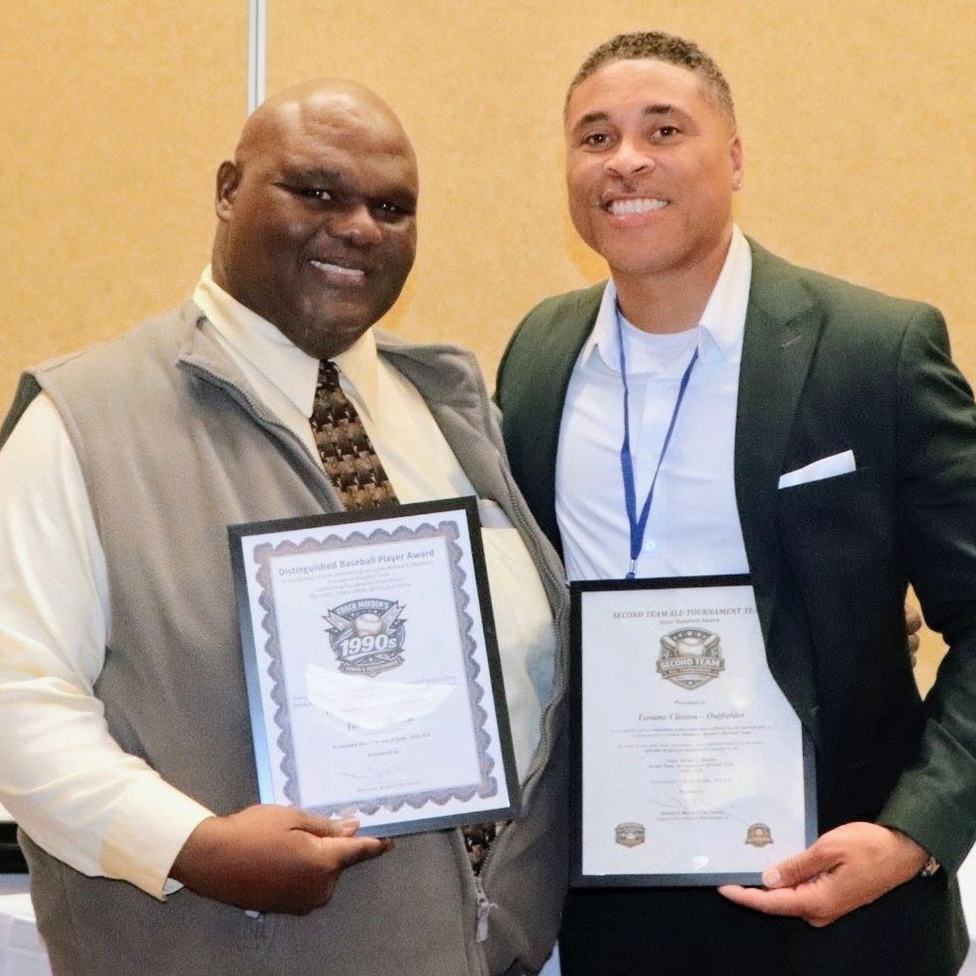 Toriano Clinton Honors Coach Mayden @ Team Reunion