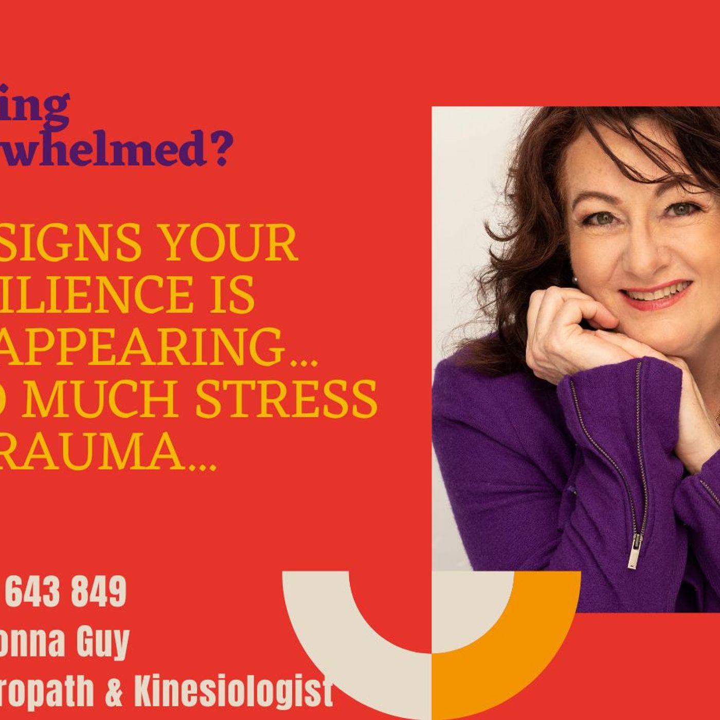 399: How sudden stress, fatigue and emotional overload reveal the body is losing vital resilience episode artwork