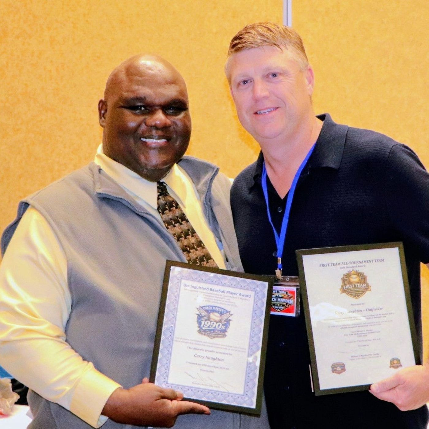 Gerry Naughton Honored 1st Team All Tournament-Team @ Coach Mayden Team Reunion episode artwork