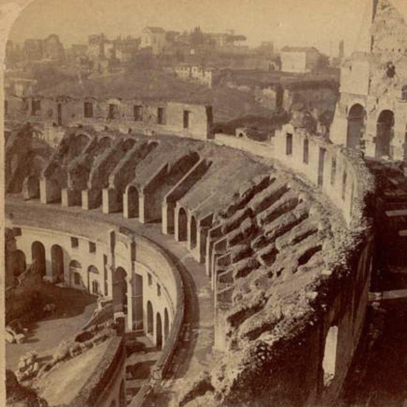 S8 Ep1148: Guests in Londinium, 92 AD: Gaius and Germanicus. The Ritual of Combat and Modern Delusions. Germanicus argues that for the Romans, war and ceremony were inextricably linked, using triumphs and gladiatorial spectacles to forge a shared identity between th