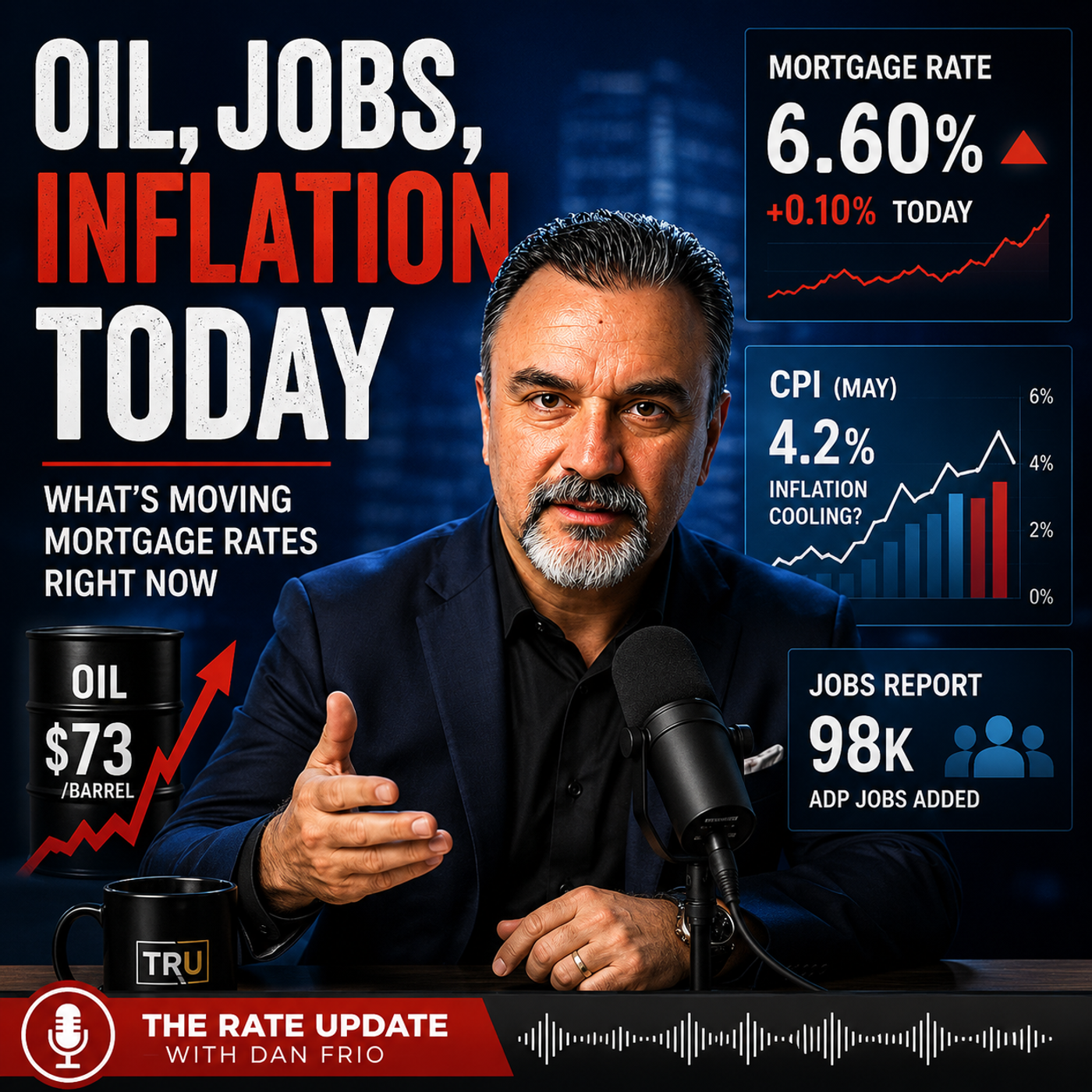 BREAKING: Oil Jumps To $73... Your Mortgage Rate Is About To Move