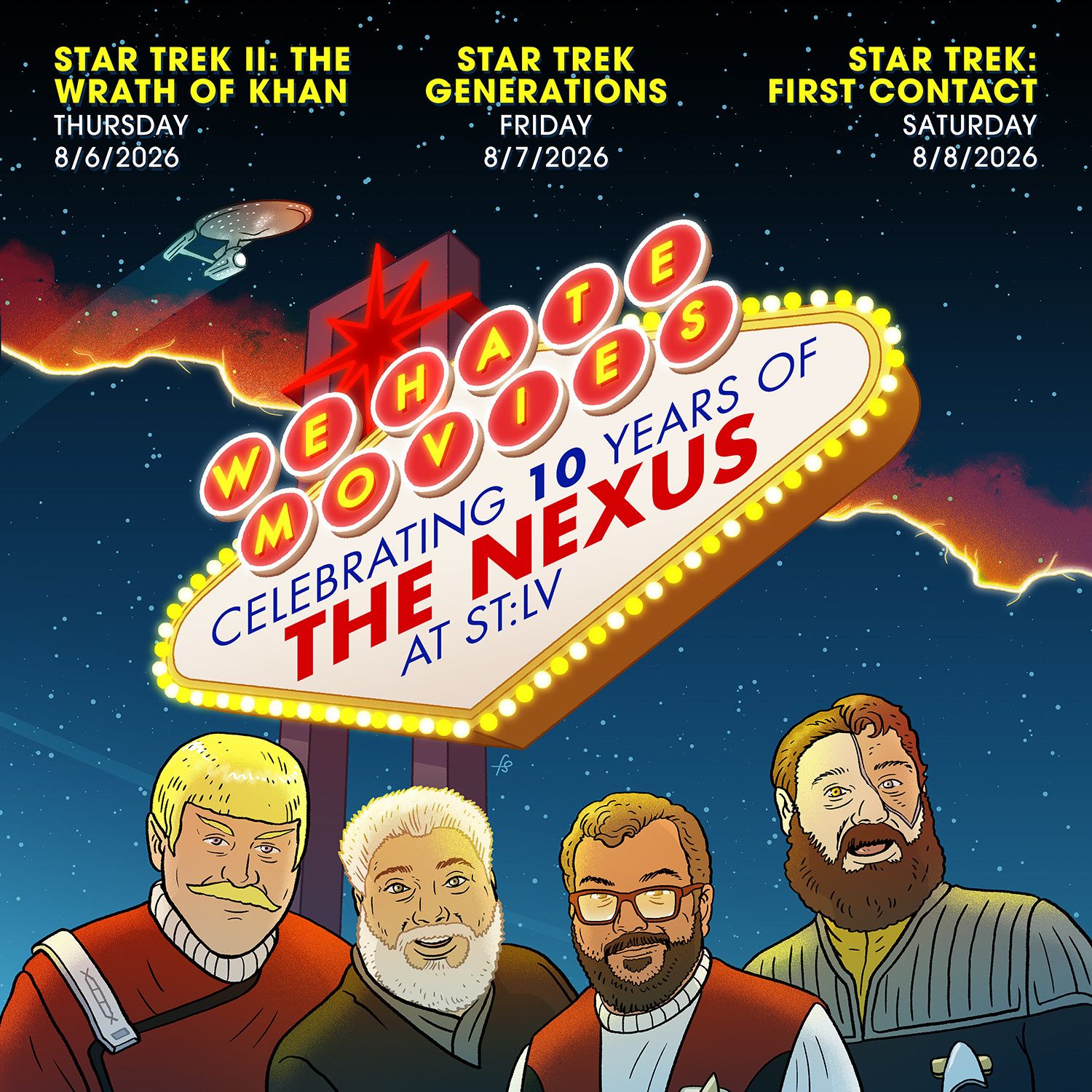S16: The Nexus #119: Star Trek TNG's "Sub Rosa" (Live at the Oxford Comedy Festival)