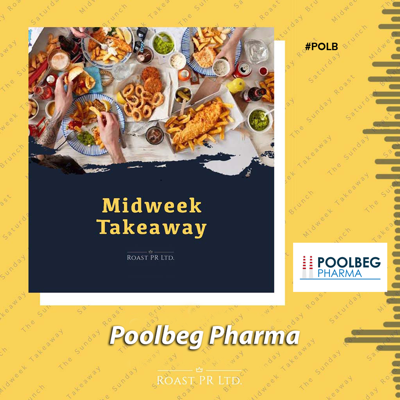 Midweek Takeaway featuring Jeremy Skillington and Cathal Friel from Poolbeg Pharma #POLB episode artwork