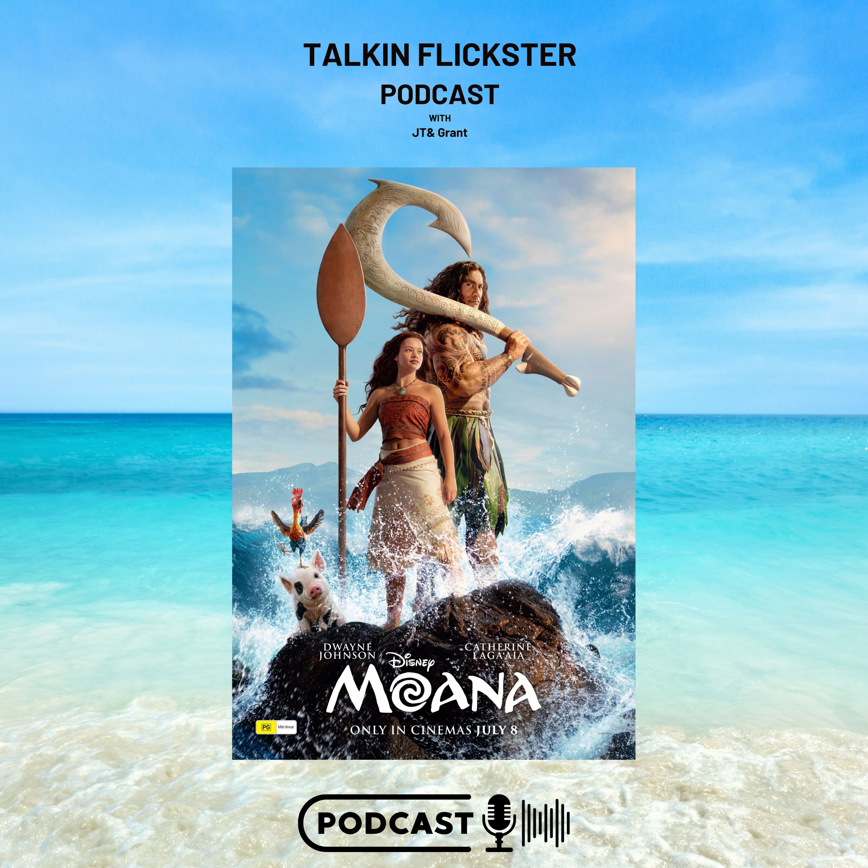 217: Talkin Flickster - Moana (Episode 217) episode artwork