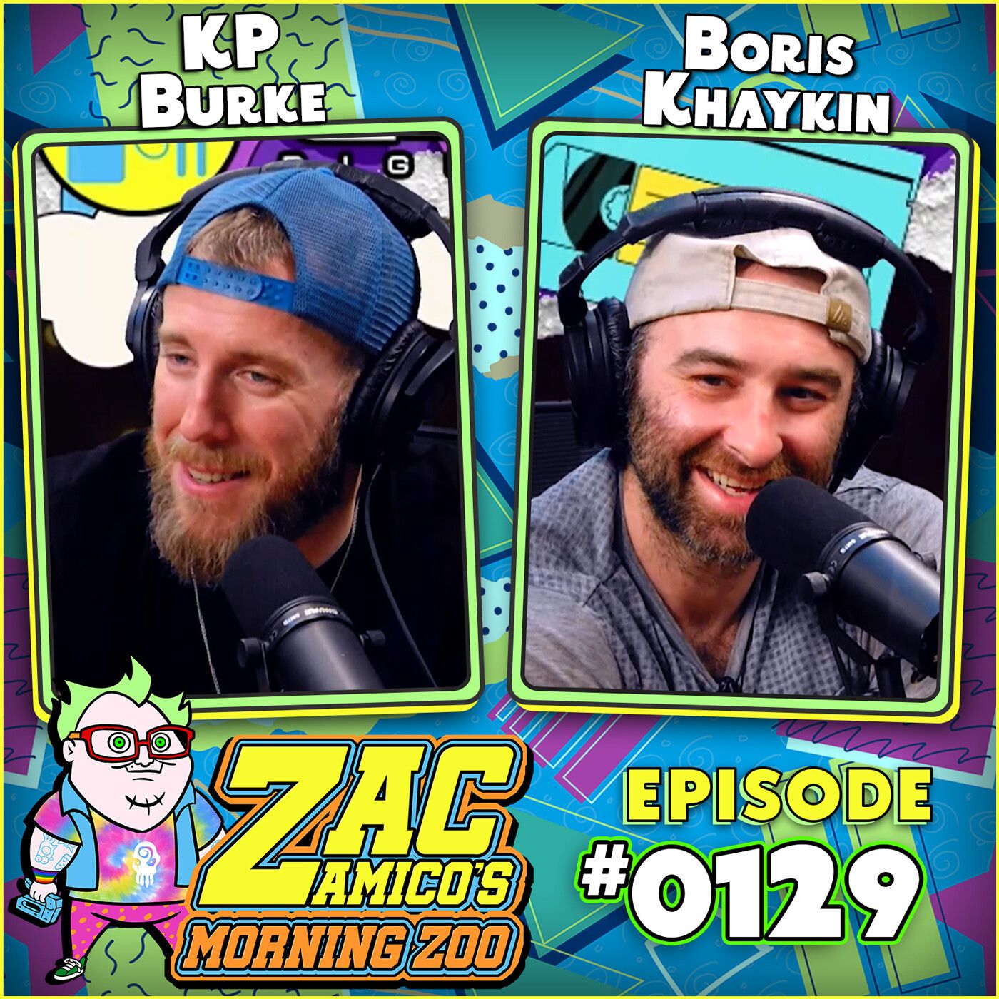 0129. KP Burke and Boris Khaykih episode artwork