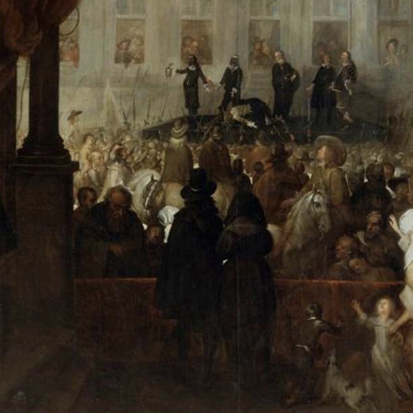 S8 Ep1147: Jonathan Healey, The Blazing World: A New History of Revolutionary England, 1603–1689. Stability was sought through the Restoration of Charles II in 1660. While some reforms remained, the new regime took grotesque revenge on the regicides, even digging up