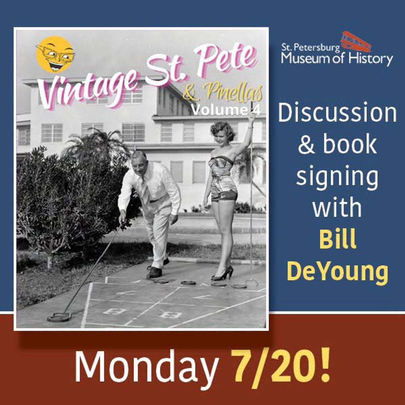 S2 Ep2243: HISTORICALLY ST. PETE Rui Farias Previews Events: Vintage St. Pete Bill DeYoung 7/20 & more episode artwork
