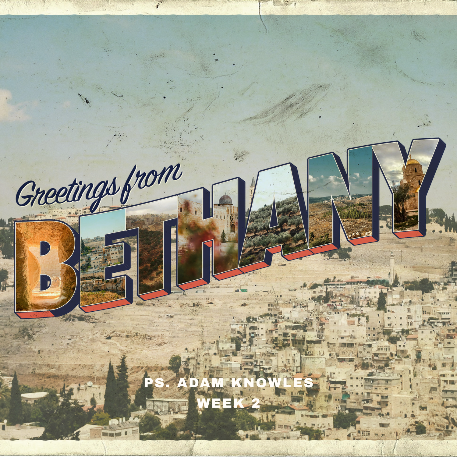 S3 Ep94: Greetings from Bethany | Sacred Places | Week 2 episode artwork