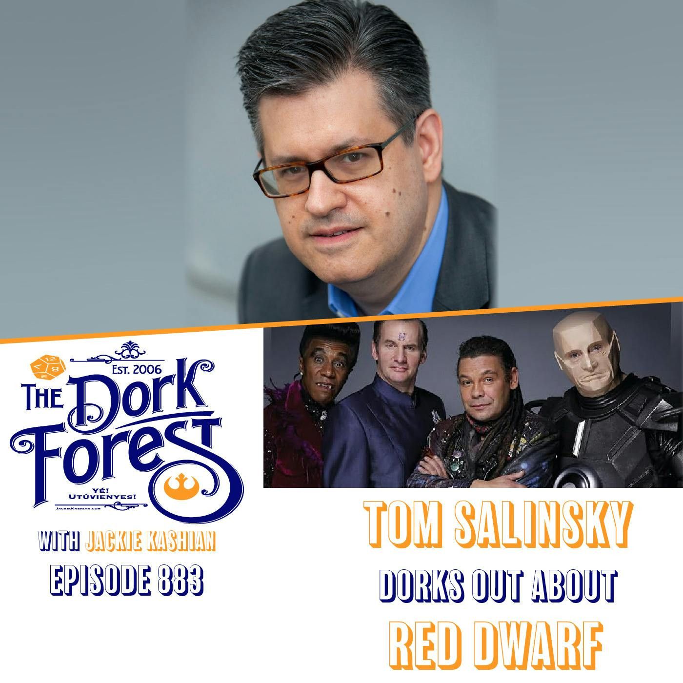 S20 Ep883: Tom Salinsky and Red Dwarf -  EP 883 episode artwork