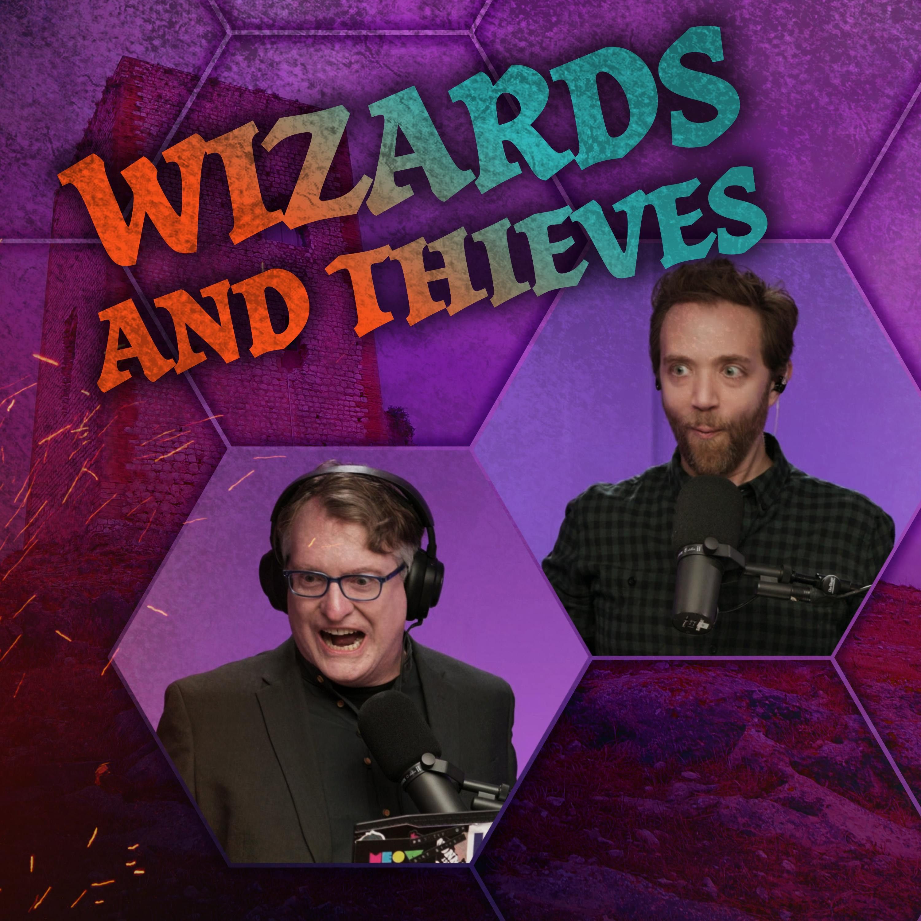 Wizards and Thieves | The Glass Cannon Podcast Shadowdark E36 | Shadowdark RPG episode artwork