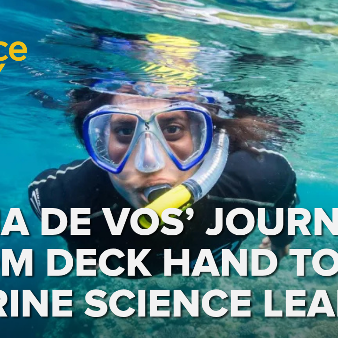 1353: Asha de Vos’ journey from deck hand to marine science leader