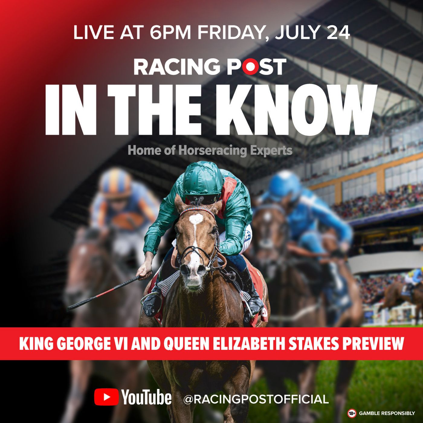 437: King George Preview Show | In The Know |  Tips from Robbie Wilders & Tom Segal
