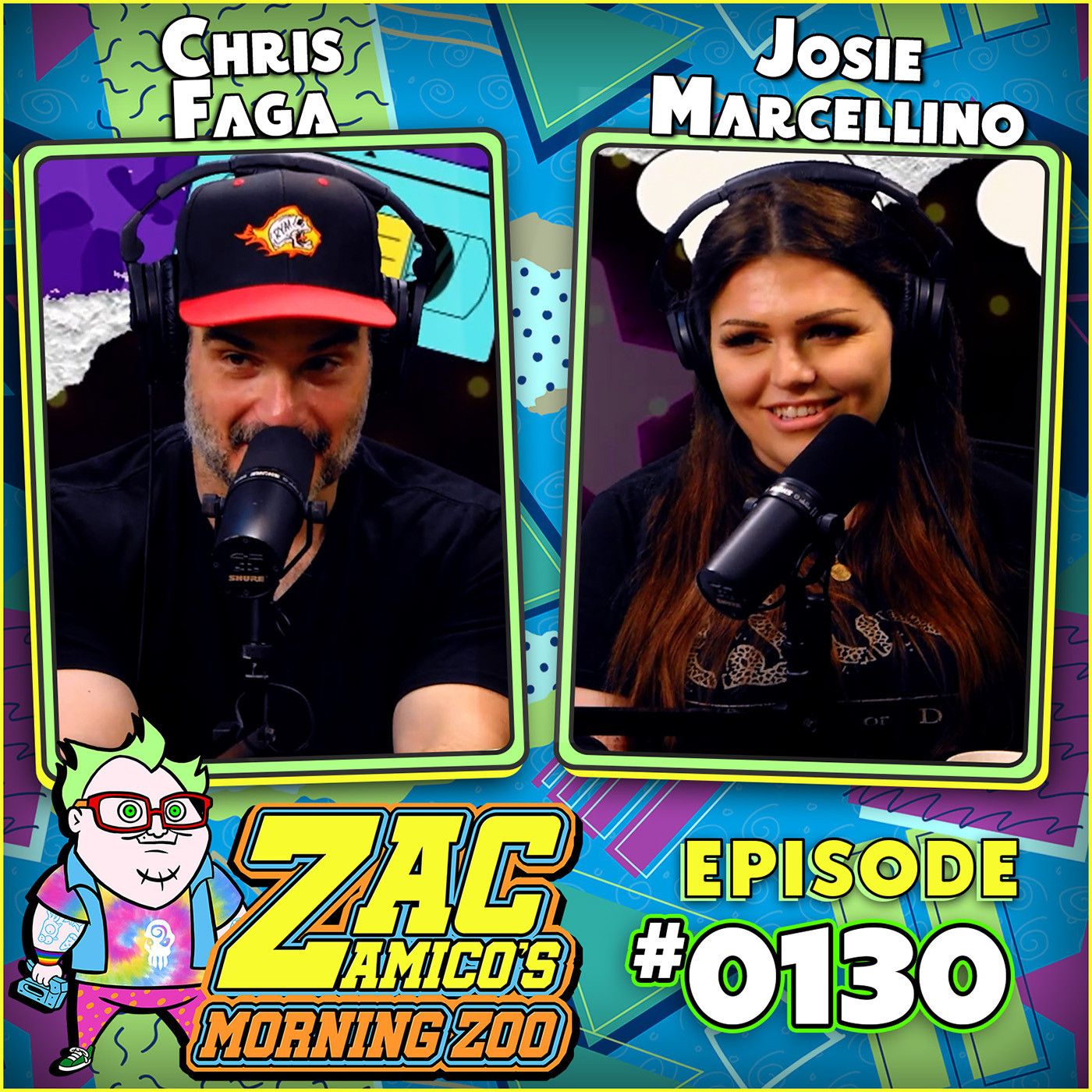 0130. Chris Faga and Josie Marcellino episode artwork