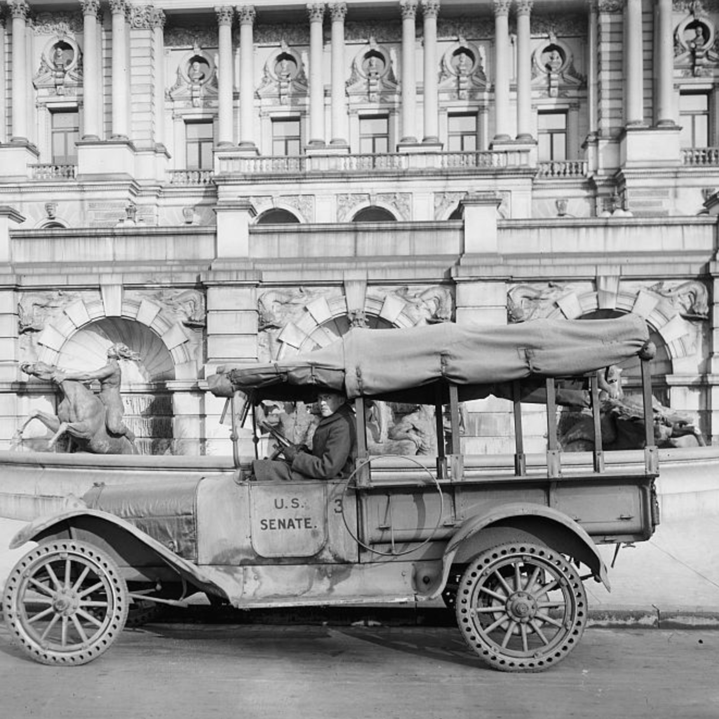 S8 Ep1170:   Neil Lanctot concludes with the revelation of the Zimmermann Telegram—a German proposal for an alliance with Mexico against the U.S.—which finally pushed the nation toward war. On April 2, 1917, Wilson asked Congress for a declaration of war "to make th