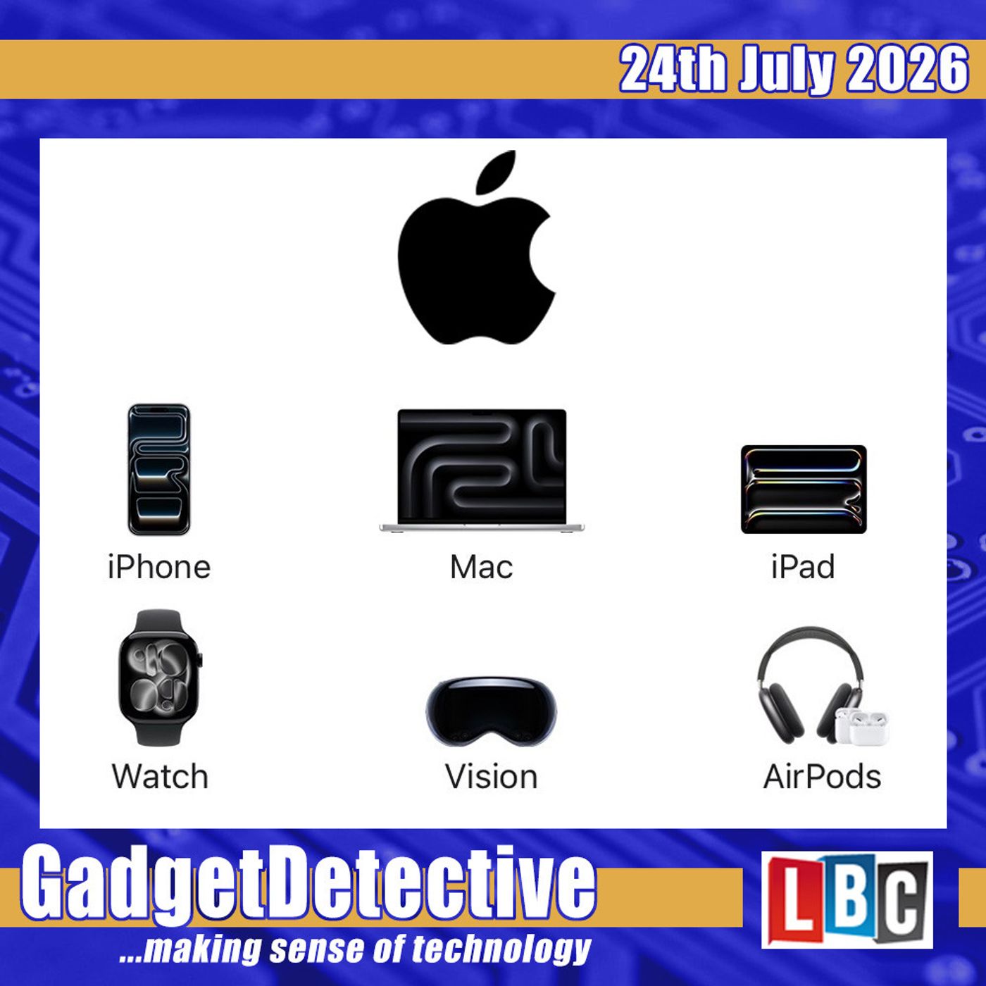 24th July 2026 - Will We Be Renting Our Tech? on LBC episode artwork