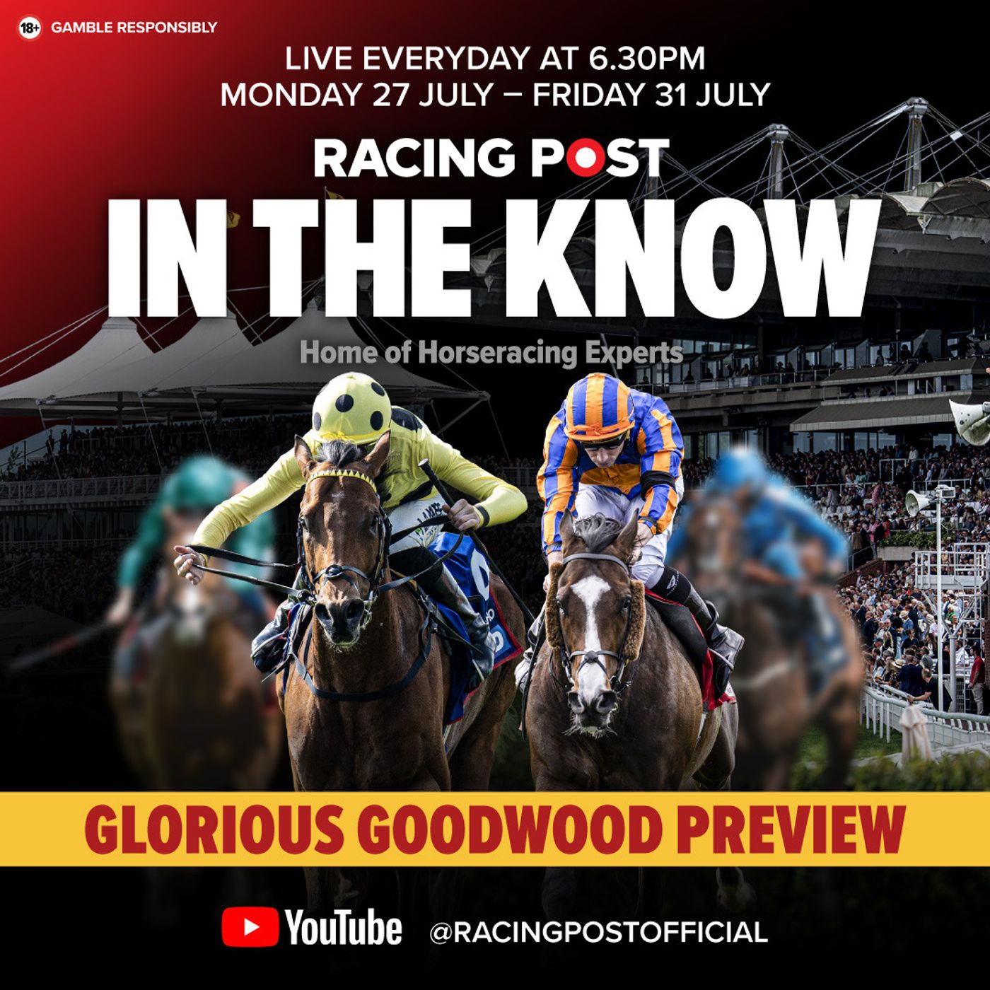 440: Glorious Goodwood Day 1 Preview Show | Tips from Robbie Wilders, Tom Segal & Ross Brierley
