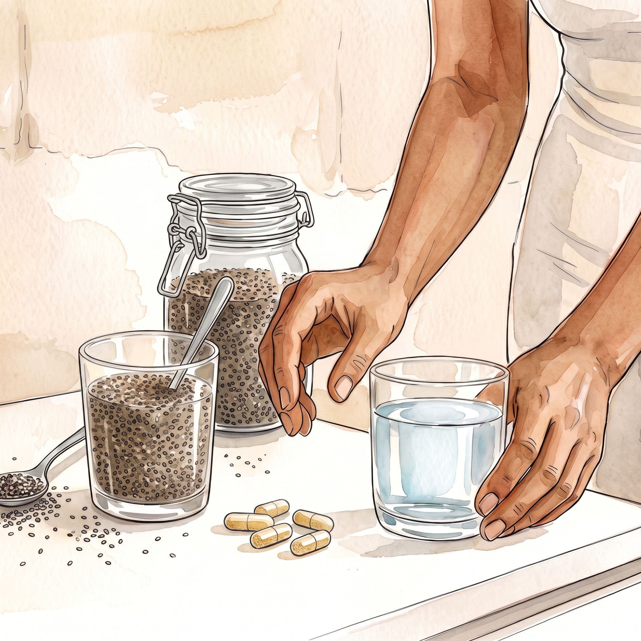 893: Podcast IA - Tres formas en que las semillas de chía pueden interactuar con los medicamentos episode artwork