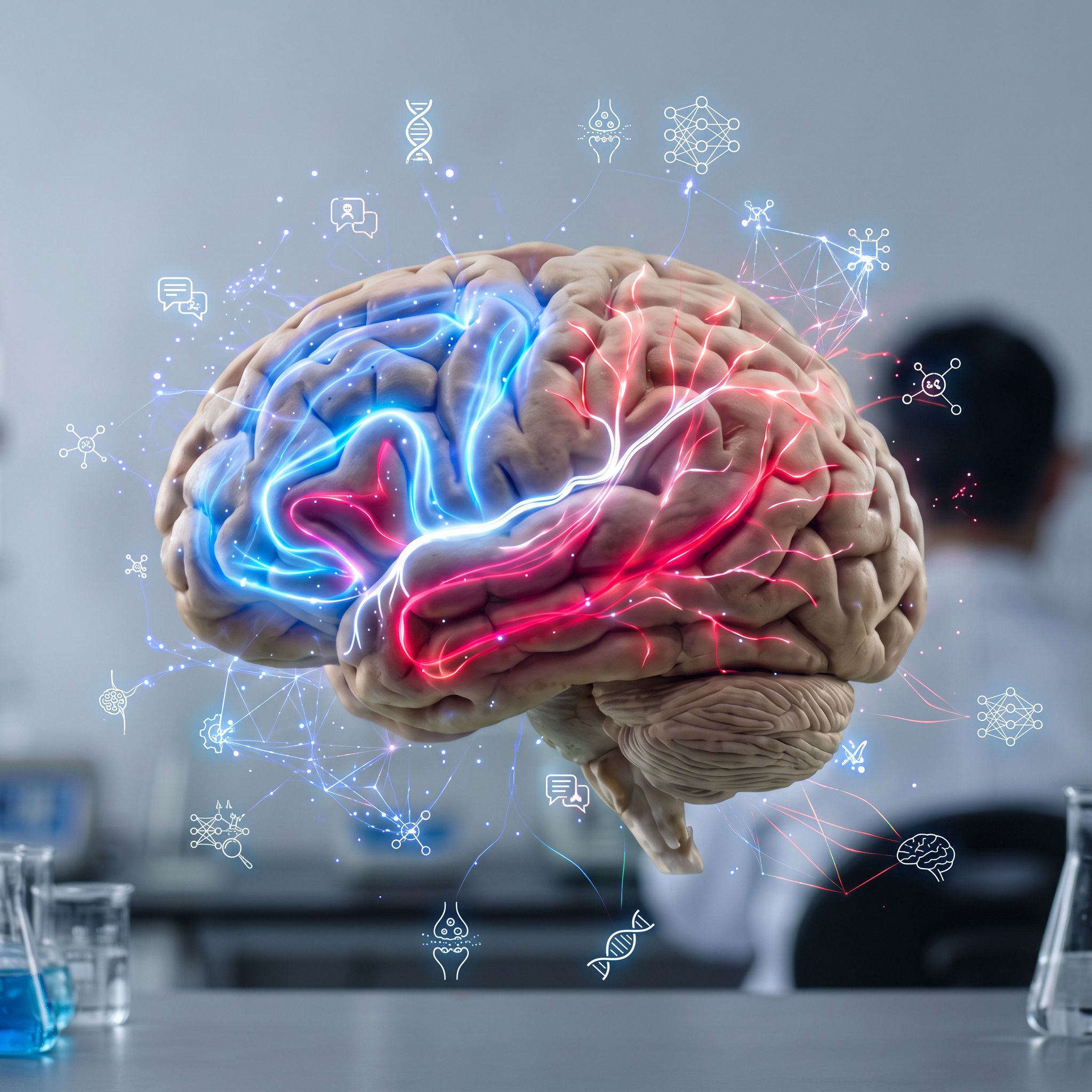 897: Podcast IA - El cerebro bilingüe activa el mismo circuito para procesar dos idiomas, revela un estudio de NYU episode artwork