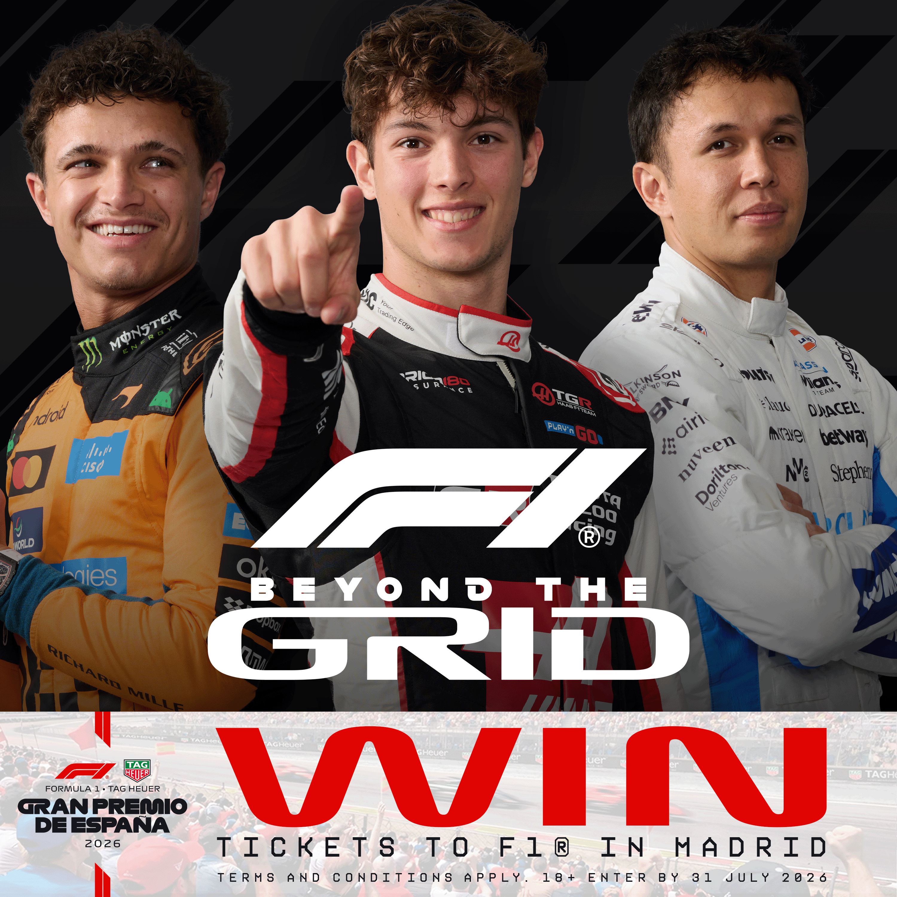 F1 Beyond The Grid Artwork