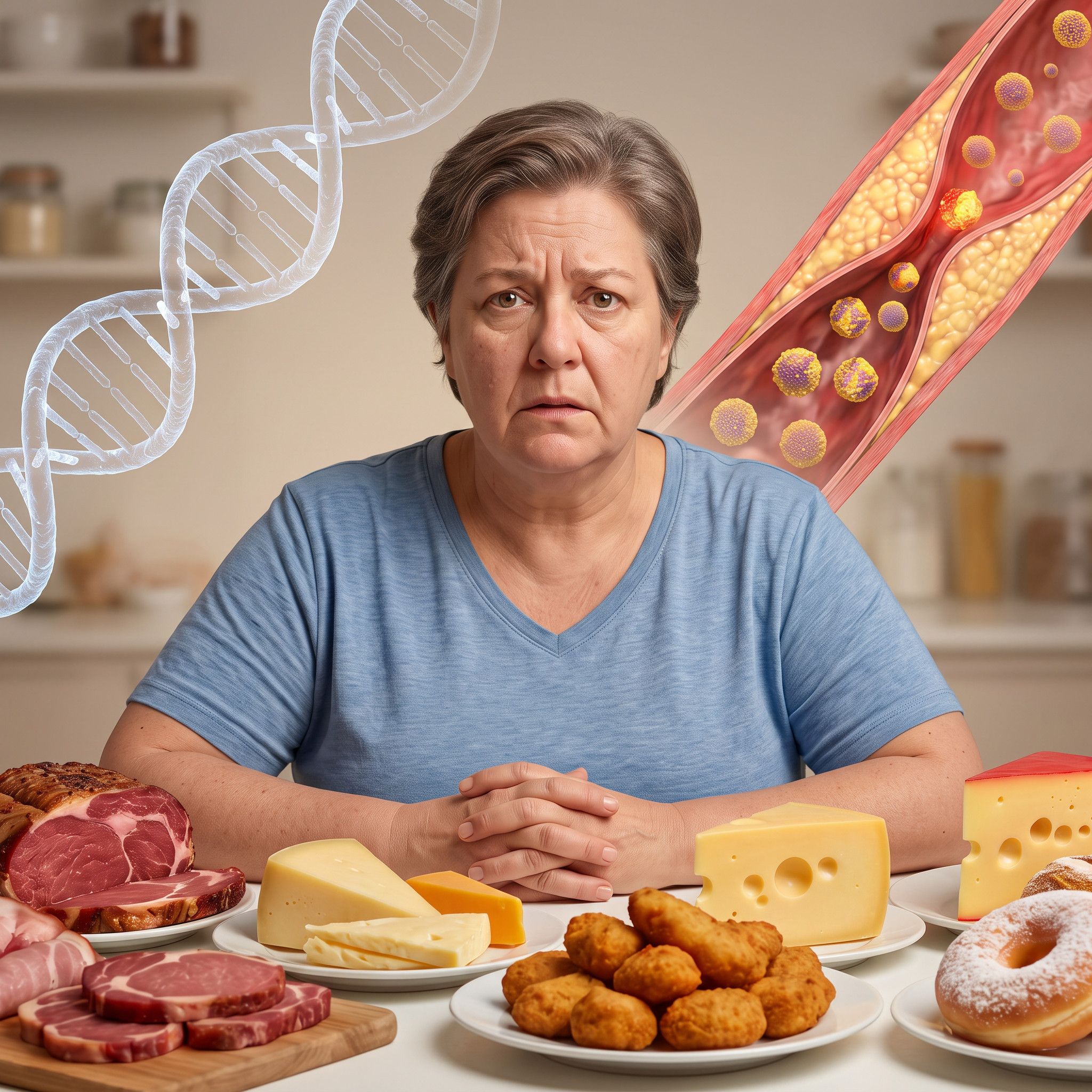 899: Podcast IA - Colesterol y dietas bajas en carbohidratos: por qué la genética puede marcar la diferencia episode artwork