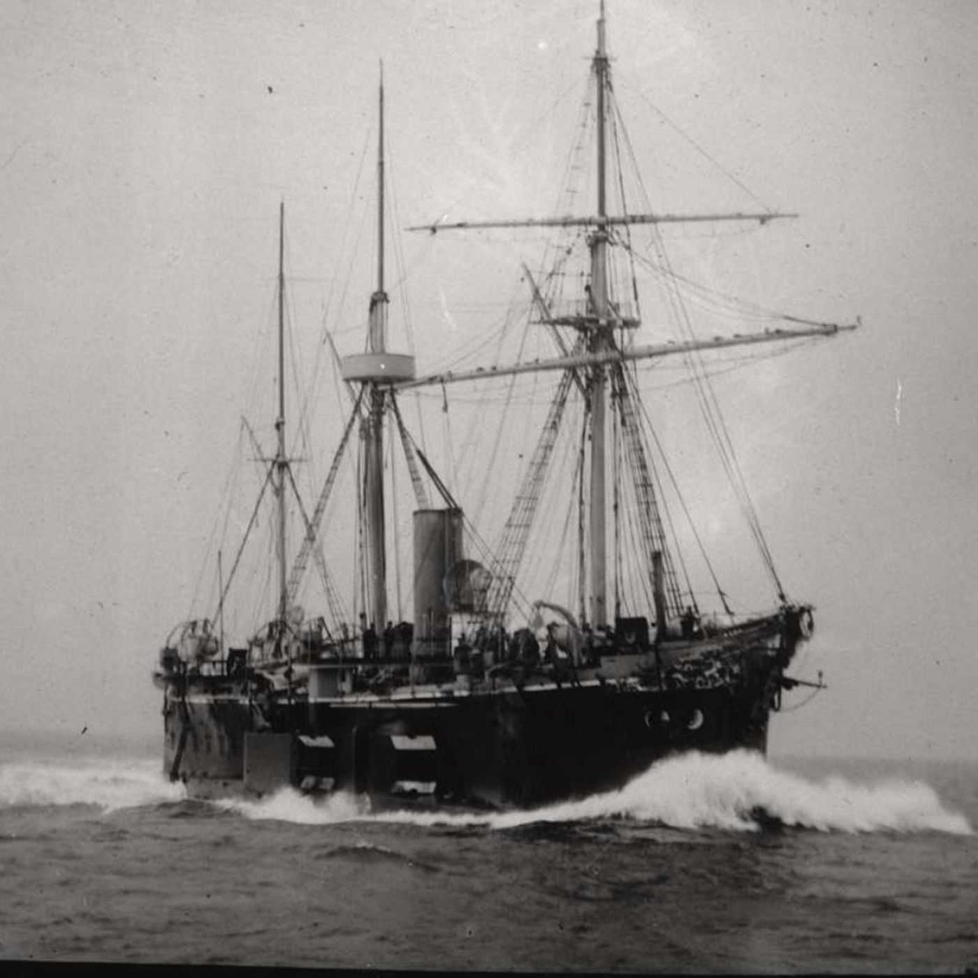 S8 Ep1177: SCHEDULE FOR THE JOHN BATCHELOR SHOW, 7-29-26.  1885  CHILE STEEL SIDED WARSHIP  Rebecca Grant and Gordon Chang report China is escalating provocations against the Philippines and Japan, including dangerous maneuvers near Second Thomas Shoal and firing mi