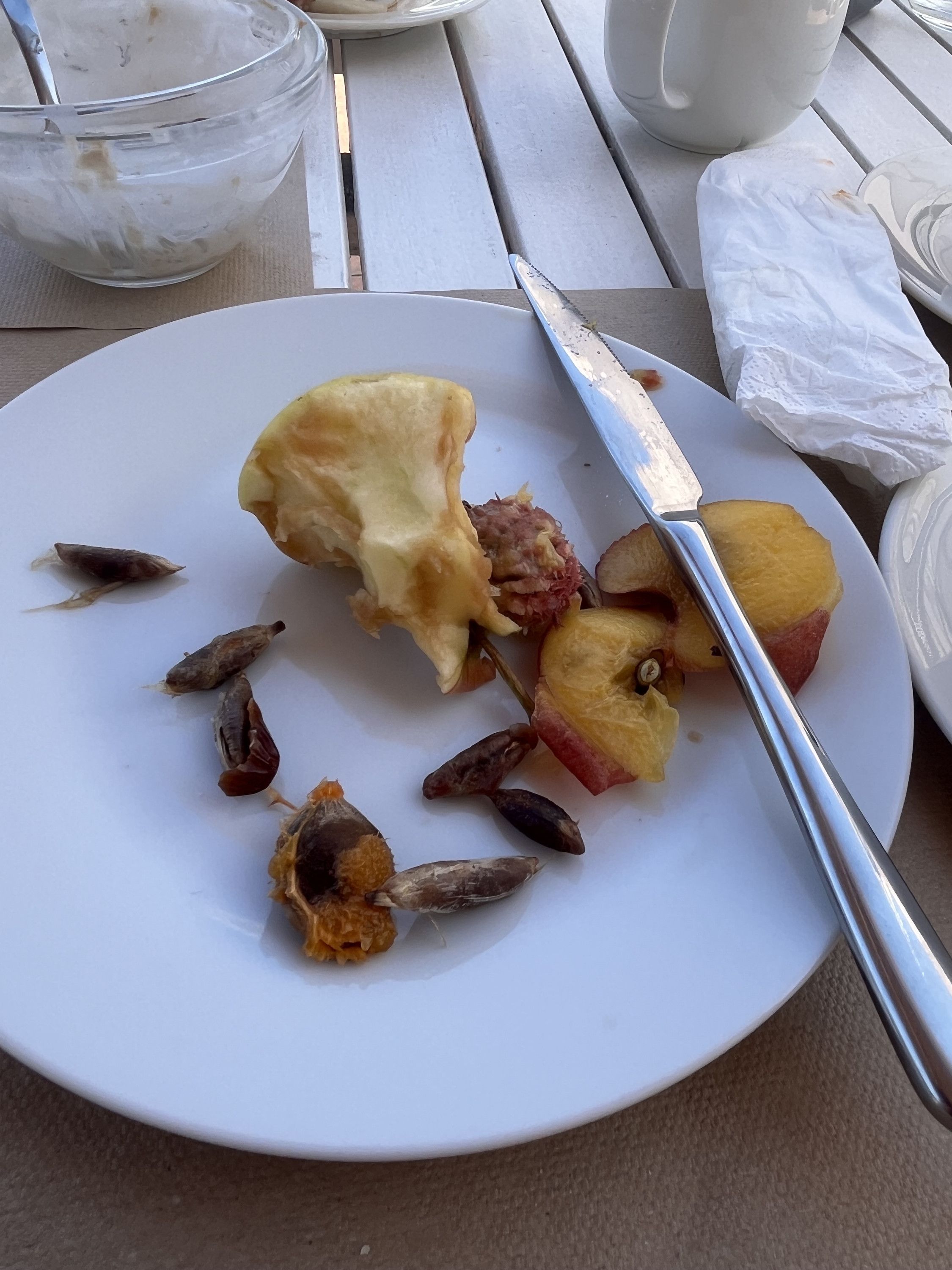 The Sardinia Story:  Breakfast in Boza after trouble episode artwork