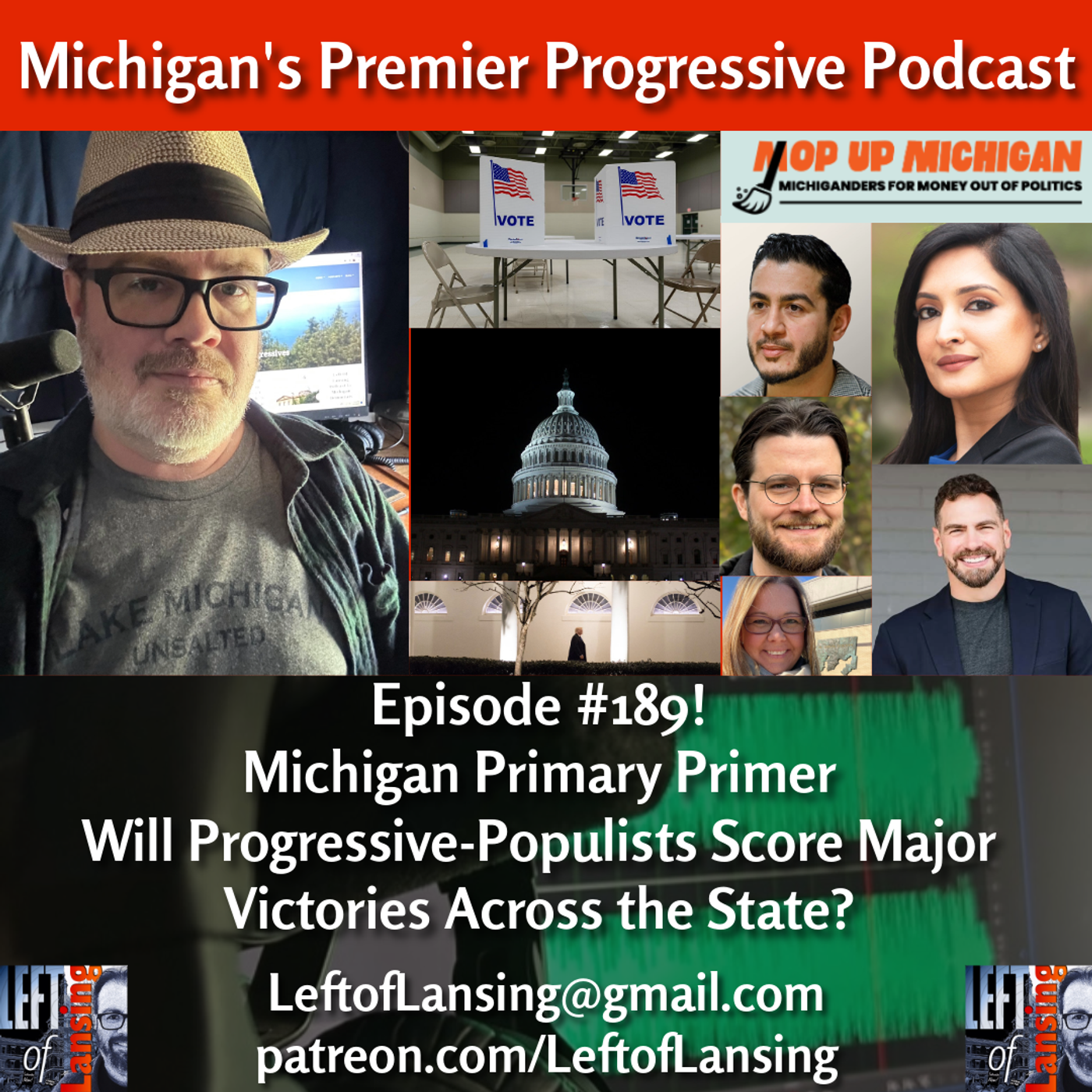 428: Michigan Primary Primer: Will Progressives Score Major Victories Across the State?