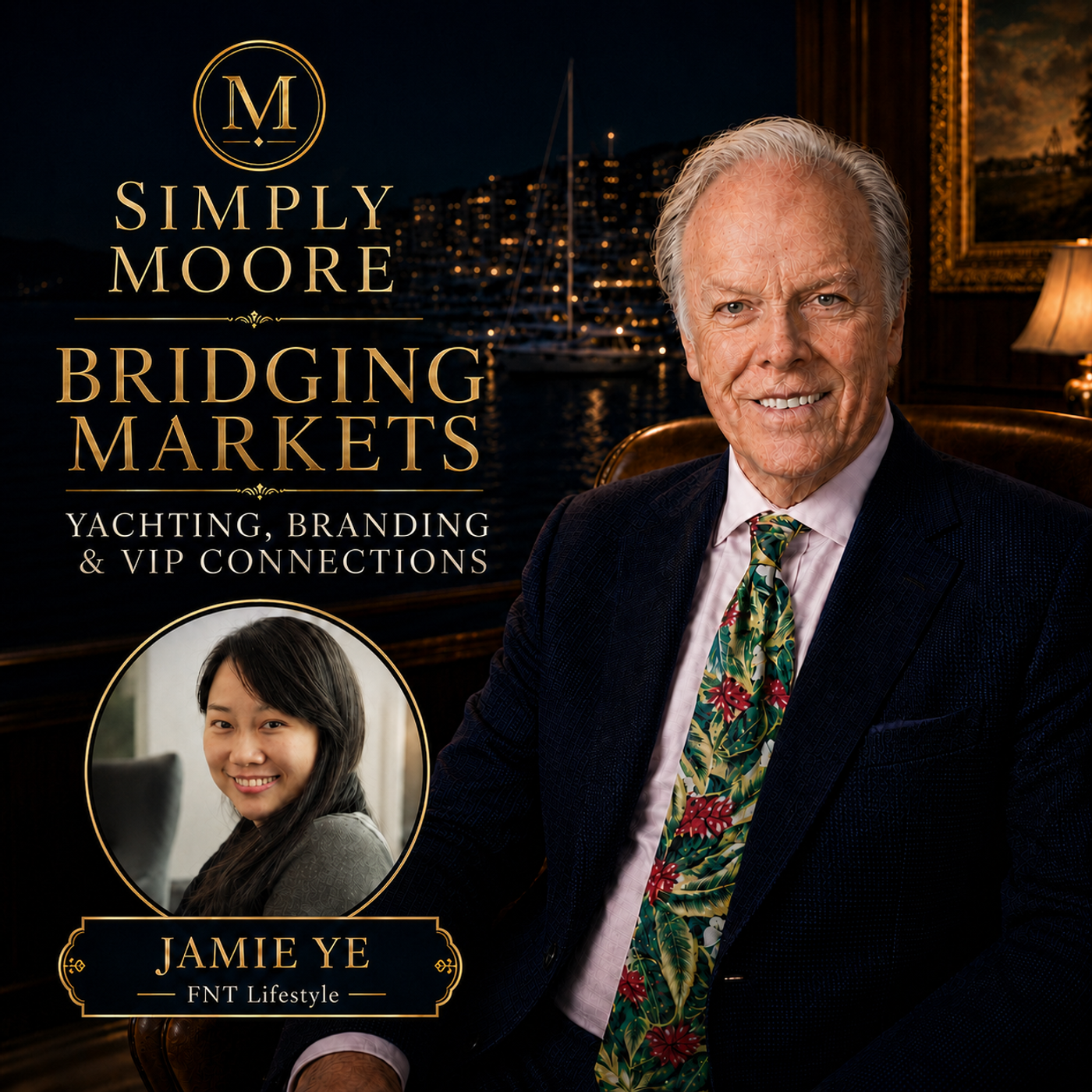 Bridging Markets: Yachting, Branding and VIP Connections | Simply Moore episode artwork